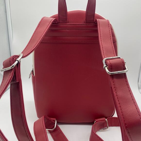 Disney Her Universe Snow White and the Seven Dwarves Red White Mini Backpack - Picture 5 of 13